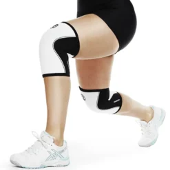 RX Knee Sleeve, 5mm, White/Black
