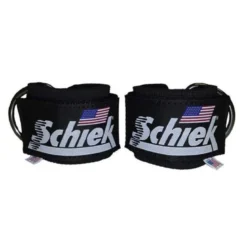 Schiek Ankle Straps (Pair), Black