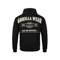 Scofield Zipped Hoodie, Black