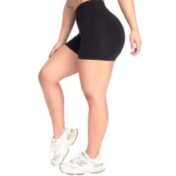 Scrunch shorts, Black