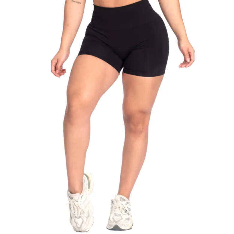 Scrunch shorts, Black