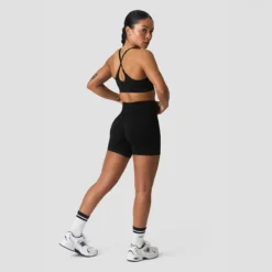 Sculpt Seamless Midi Shorts, Black