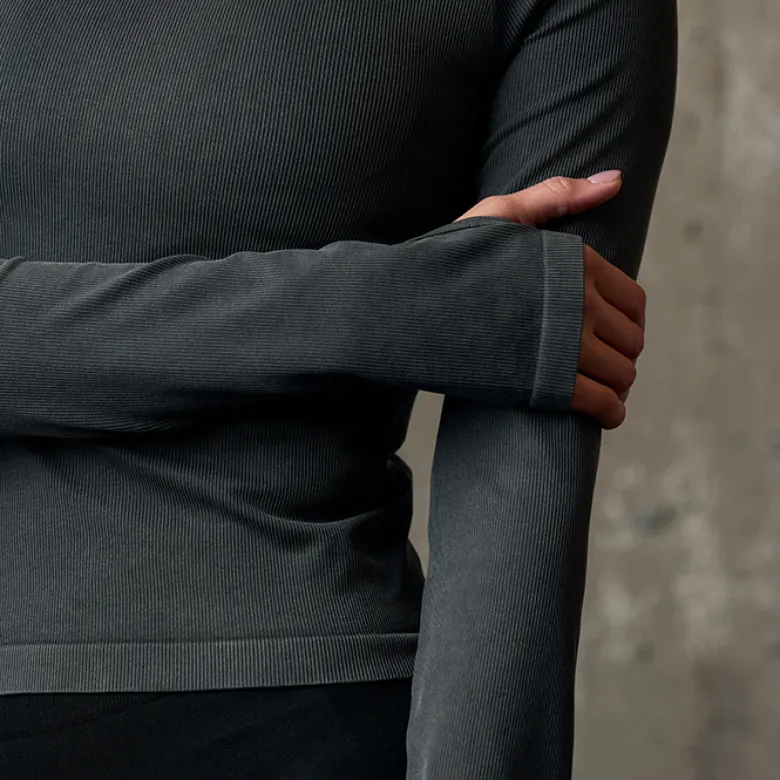 Sculpt Seamless Ribbed LS