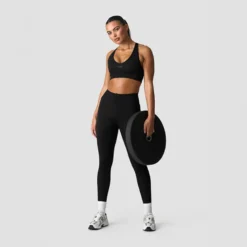 Sculpt Seamless Sports Bra, Black