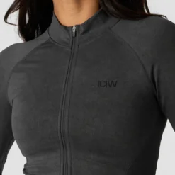 Sculpt Seamless 2-Way Zip LS