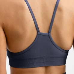 Seamless V Shape Bra Charcoal