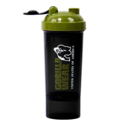 Shaker Compact Svart/Grön 400 ml + 100 ml