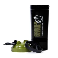 Shaker Compact Svart/Grön 400 ml + 100 ml