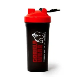 Shaker XXL Svart/Röd 1000 ml
