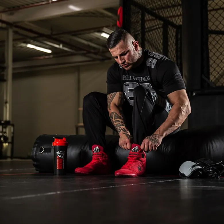 Shaker XXL Svart/Röd 1000 ml
