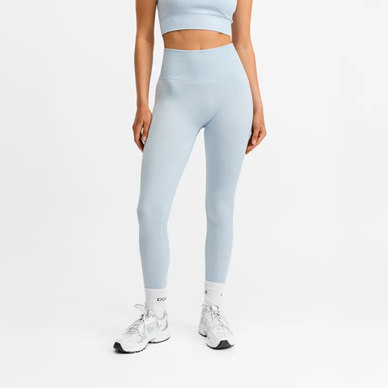 Signature Seamless Tights Light Blue