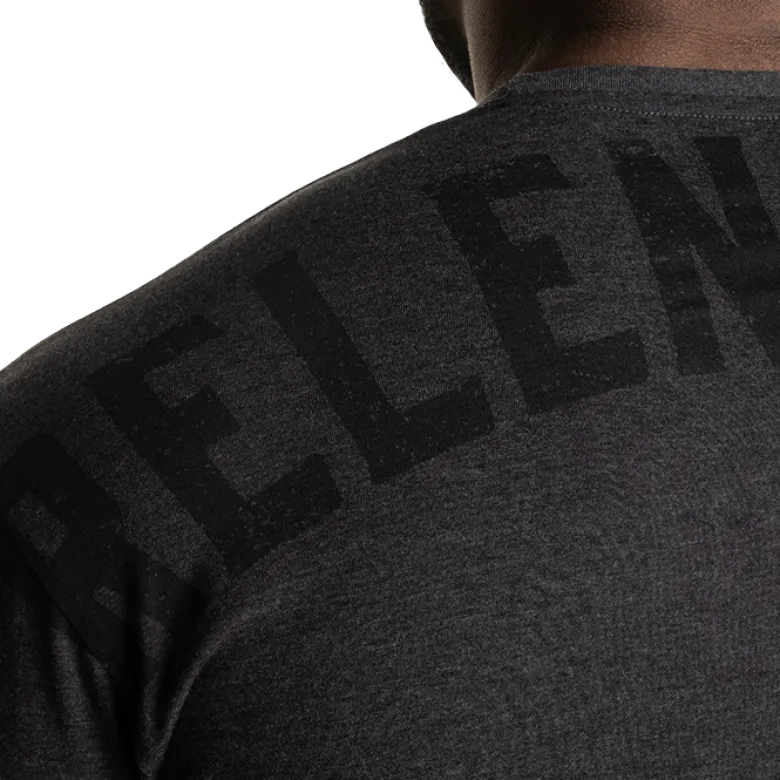 Skull Standard Tee, Dark Grey Melange