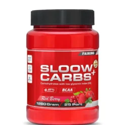 Sloow Carbs +, 1280 g, Orange Lime