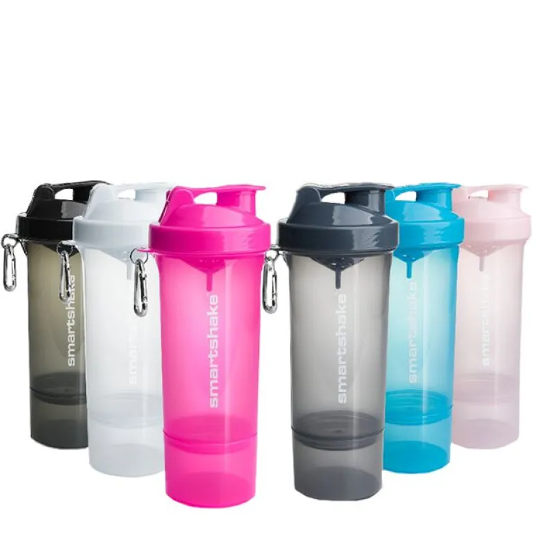 Smartshake Slim 500ml, Neon Blue
