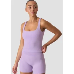 Smooth Seamless 2-in-1 Tank, Pastel Lilac