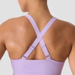 Smooth Seamless Sports Bra, Pastel Lilac