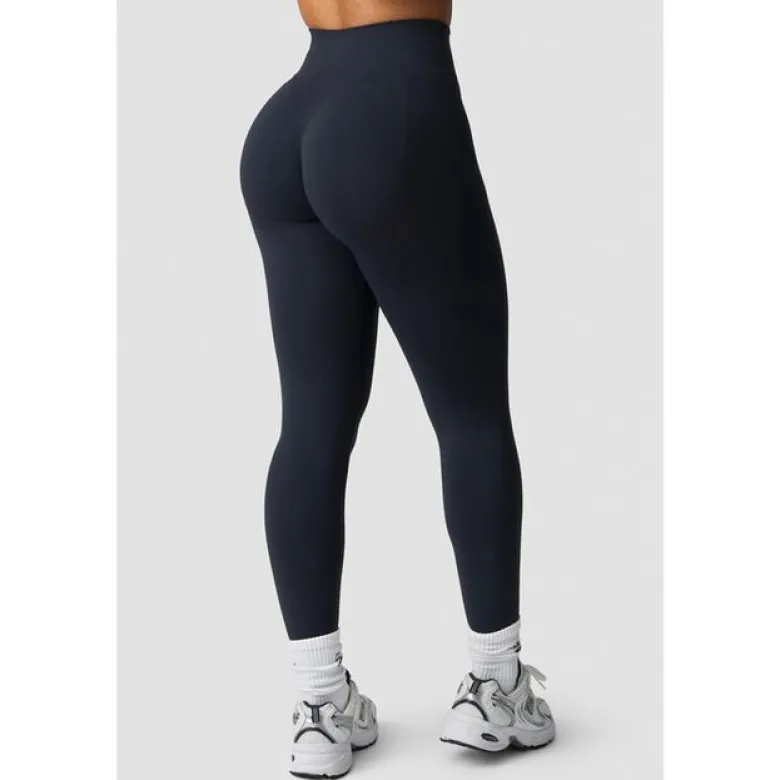 Smooth Seamless Tights, Navy