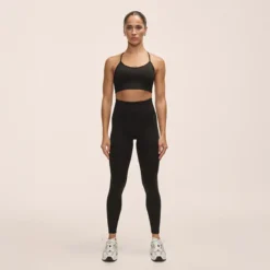 Soft Touch High Waist Tights, Black
