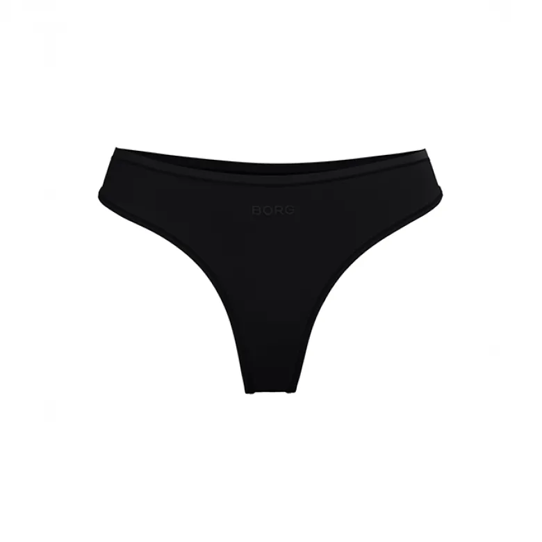 Soft Touch Thong, Black Beauty