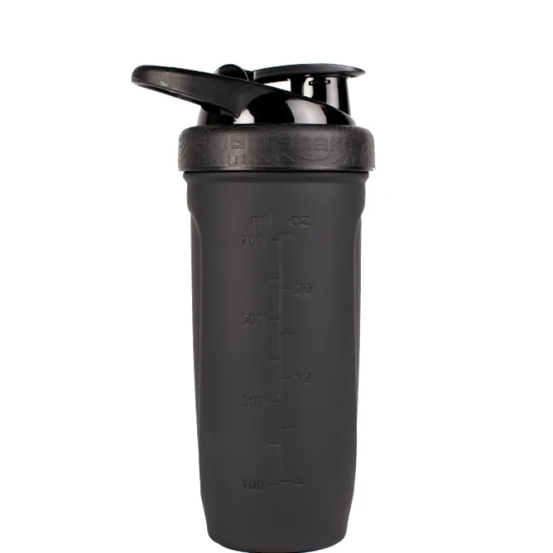 Stainless Steel Shaker Svart 900 ml