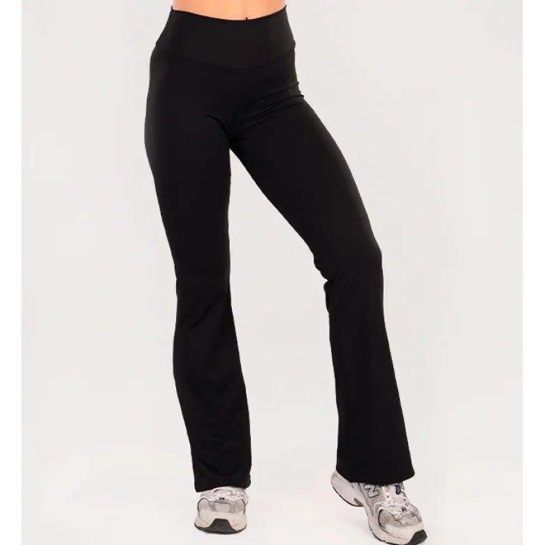 Star Flared Tights Black M