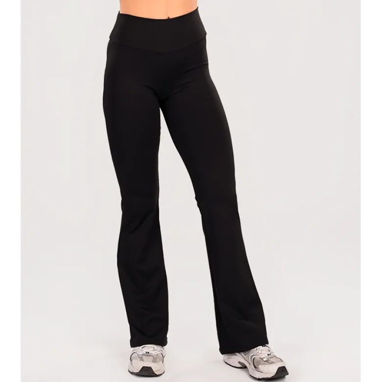 Star Flared Tights Black M