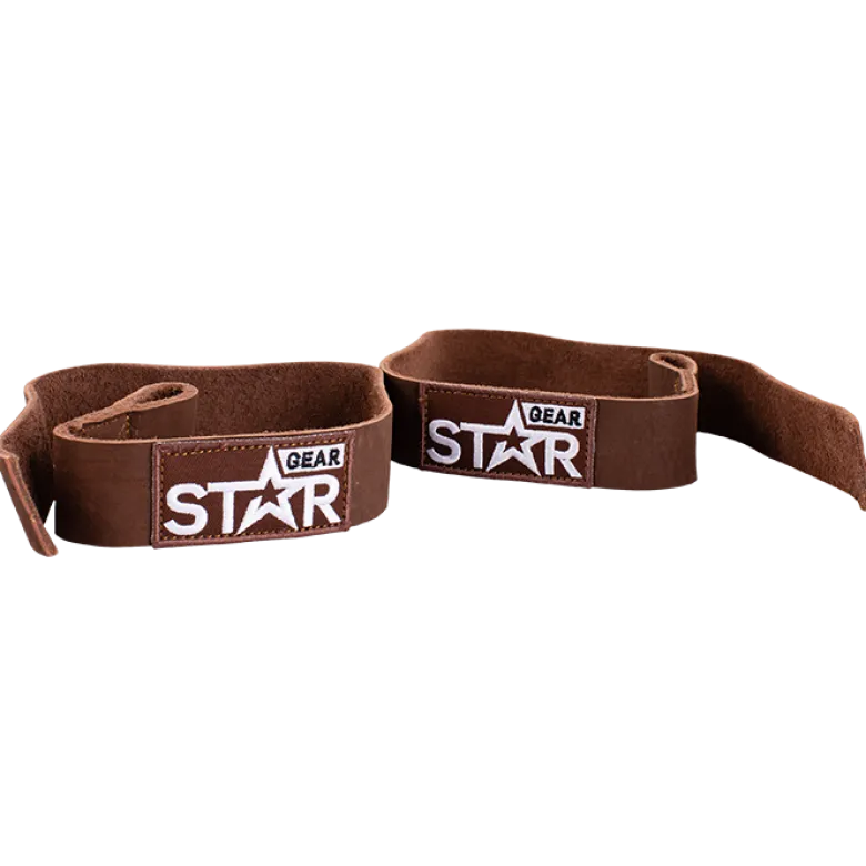 Star Gear Lifting Straps Läder