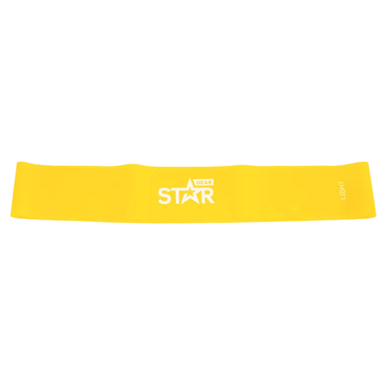 Star Gear Mini Band, Yellow, Light, 600 x 0,4mm