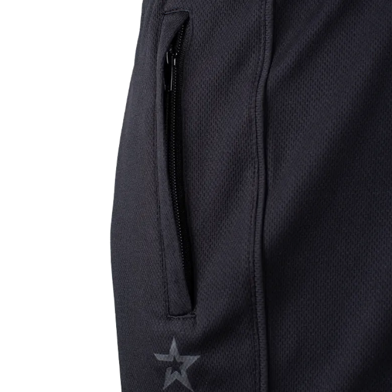 Star Mesh Shorts Black