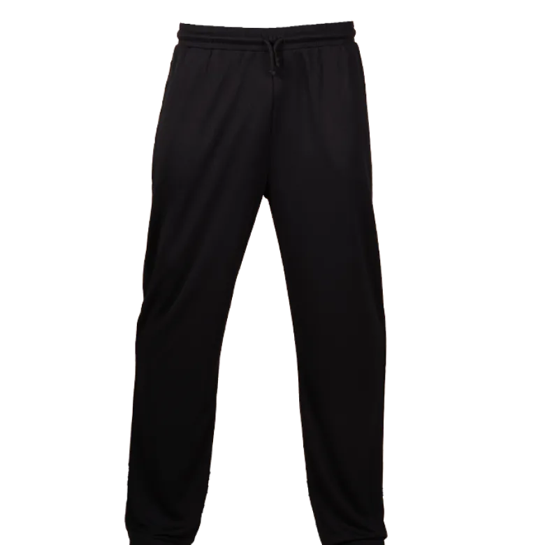 Star Straight Mesh Pants Black