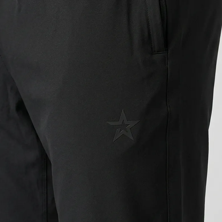 Star Woven Pants Black