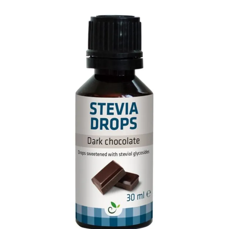 Stevia Droppar Mörk Choklad 30 ml