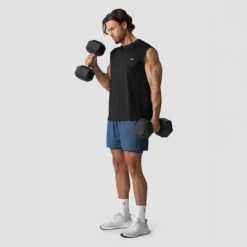 Stride Sleeveless T-shirt,Black