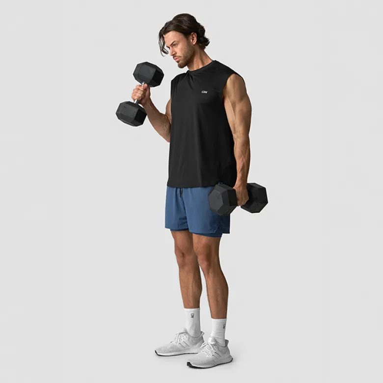 Stride Sleeveless T-shirt,Black