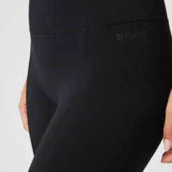 Studio Flared Slit Tights, Black Beauty