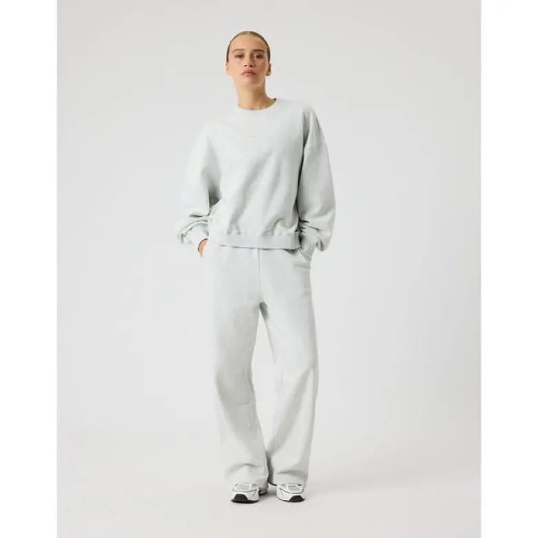 Studio Oversized Sweatshirt, Ultra Light Grey Melange