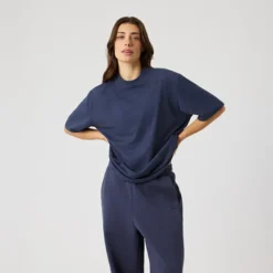 Studio Oversized T-Shirt, Odyssey Gray