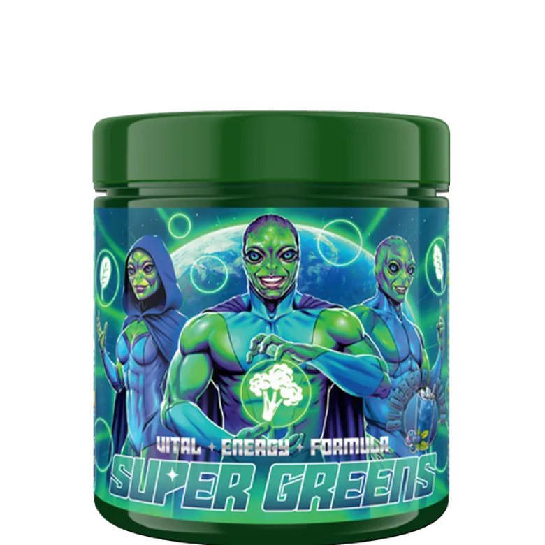 Super Greens 250 g Blueberry Slush