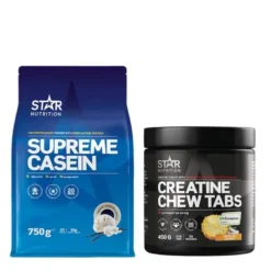 Supreme Casein 750g + Creatine Chew Tabs