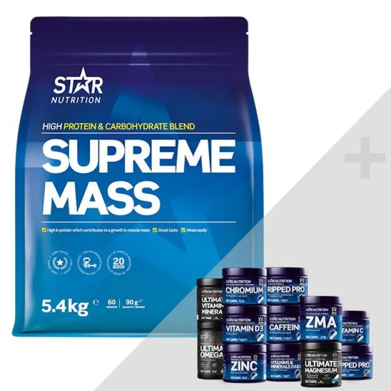 Supreme Mass Gainer 5,4 kg + Bonus Produkt
