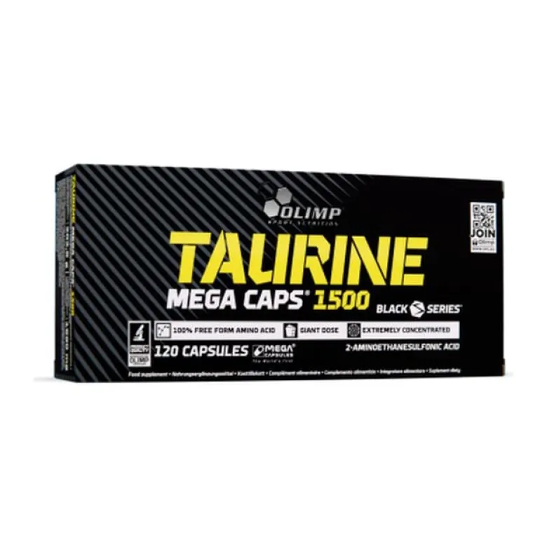 Taurine Mega Caps Aminosyror 120 Kapslar