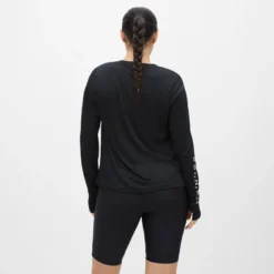 Team Logo Long Sleeve, Black