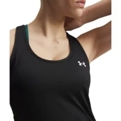 Tech Mesh Racer Tank Black