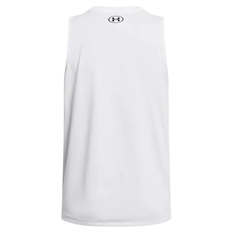 Tech Tank Solid, White, S