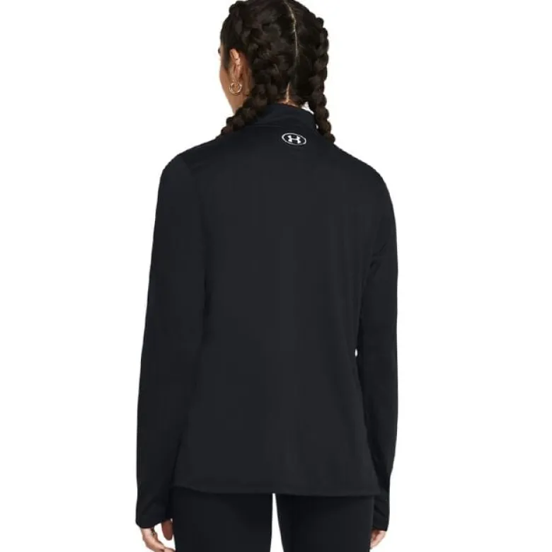 Tech 1/2 Zip- Solid, Black