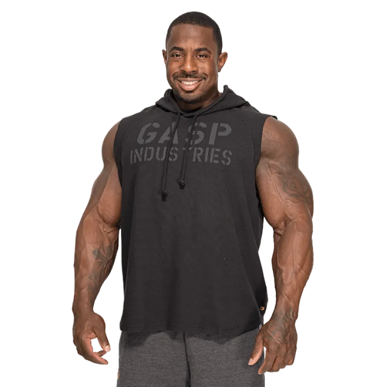 Thermal sl Hoodie, Washed Black