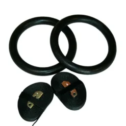 Titan Life Gym Rings, Black