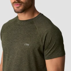 Training Mesh T-shirt, Dark Khaki Green