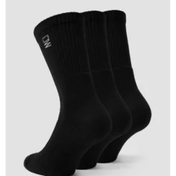 Training Socks 3-pack, Black