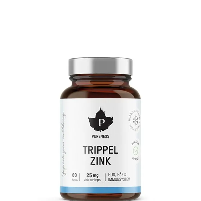 Trippel Zink 60 kapslar